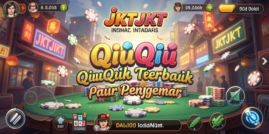 Gameplay seru JKTJKT dengan teman-teman di QiuQiu.