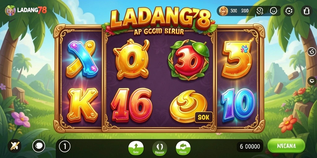 Screenshot gameplay LADANG78 menampilkan pengalaman slot yang mengasyikkan.