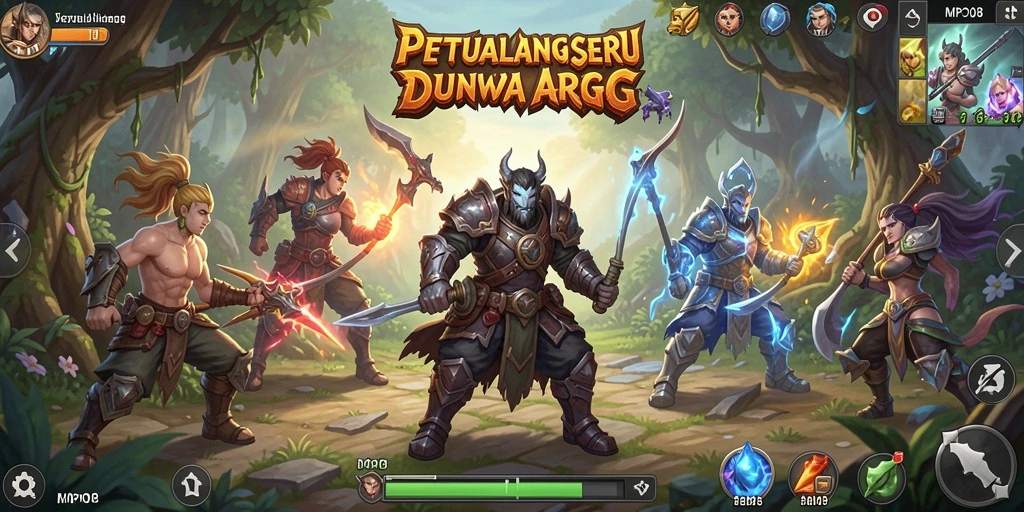Gameplay seru MPO08 dengan aksi petualangan yang mendebarkan.