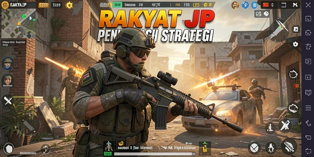 Tampilan gameplay menarik dari RAKYATJP yang menegangkan.
