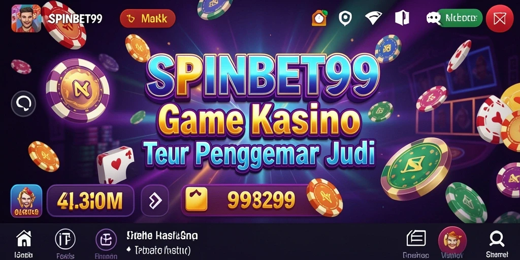 Tampilan gameplay SPINBET99 dengan fitur Kasino yang menarik.